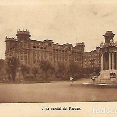 Postales: MADRID - VISTA PARCIAL DEL PARQUE - MANUEL Mª DE LEÓN - SIN CIRCULAR. Lote 360164975