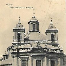 Postales: MADRID - SAN FRANCISCO EL GRANDE - HAUSER Y MENET - CIRCULADA 1929