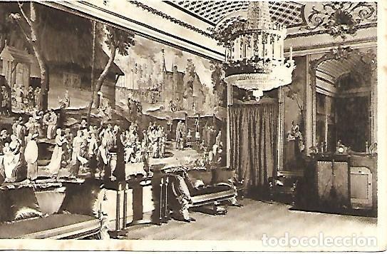 Postales: MADRID - PALACIO DE EL PARDO - SALA nº 3. PRIMERA CÁMARA. TAPICES DE TENIERS - SIN CIRCULAR