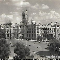 Postales: MADRID - Nº 50. PLAZA DE LA CIBELES Y PALACIO DE COMUNICACIONES - SIN CIRCULAR