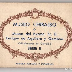 Postales: MADRID.- MUSEO CERRALBO, SERIES 2. MUSEO ENRIQUE DE AGUILERA Y GAMBOA. BLOC 20 POSTALES. Lote 360345705