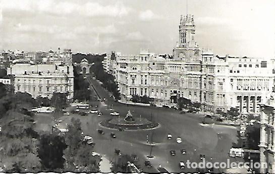 Postales: MADRID - nº 121. PLAZA DE CIBELES - DOMINGUEZ - SIN CIRCULAR - 50's