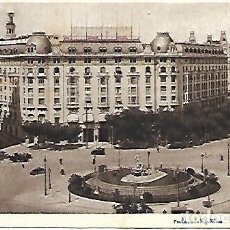 Postales: MADRID - PALACE HOTEL - HUECOGRABADO HAUSER Y MENET - CIRCULADA - 40'S. Lote 361041240