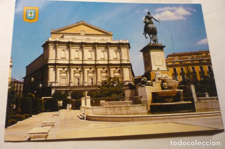 Postales: POSTAL MADRID PL.ORIENTE CIRCULADA - Foto 1