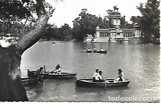 Postales: MADRID - 34. ESTANQUE DEL RETIRO - SIN CIRCULAR - Foto 1
