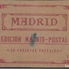 Postales: MADRID - EDICIÓN MADRID - POSTAL 20 TARJETAS POSTALES II - FALTAN 4. Lote 362913500