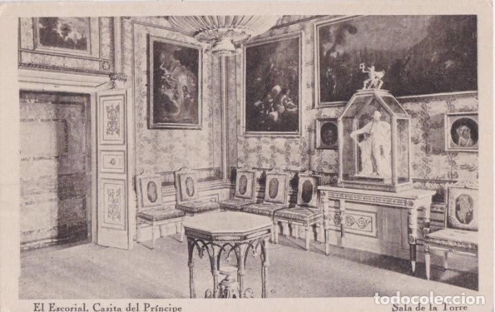 Postais: EL ESCORIAL CASITA DEL PRINCIPE, SALA DE LA TORRE &ndash; HUECOGRABADOY FOTOS HAUSER Y MENET &ndash; S/C