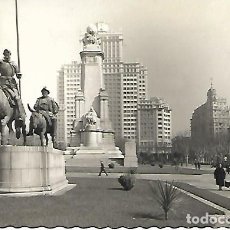 Postales: MADRID - 29. PLAZA DE ESPAÑA. MONUMENTO A CERVANTES - CIRCULADA - 1960. Lote 363142160