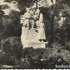 Postales: MADRID - 49. PARQUE DEL RETIRO. MONUMENTO A CAMPOAMOR - CIRCULADA - 1951. Lote 363142470