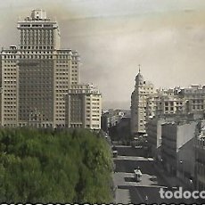 Postales: MADRID - PLAZA DE ESPAÑA - ESCRITA - 1954. Lote 363145560