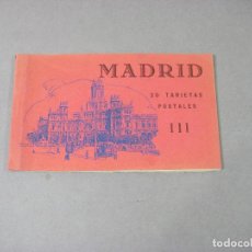 Postales: TACO DE 20 TARJETAS POSTALES DE MADRID III CON 4 POSTALES. Lote 364463831