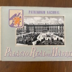 Postales: LOTE ÁLBUM 8 POSTALES ANTIGUAS PALACIO REAL DE MADRID - PATRIMONIO NACIONAL. Lote 365593096