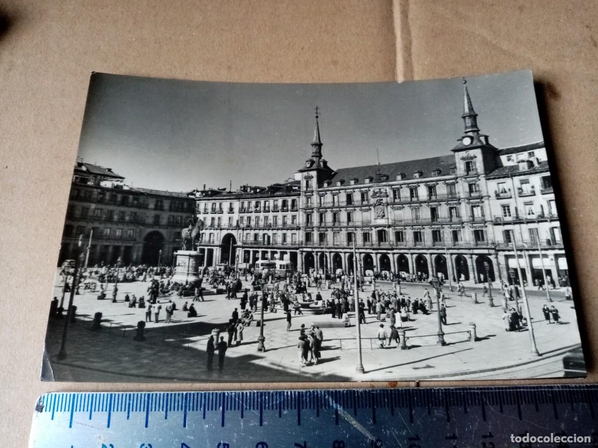 Postcards: POSTAL ANTIGUA COMUNIDAD DE MADRID EN BLANCO Y NEGRO A&Ntilde;OS 50 Y 60 ESCRITA Y CIRCULADA