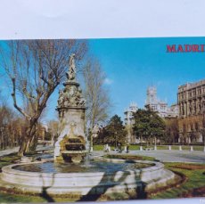 Postales: POSTAL - MADRID PASEO DEL PRADO FUENTE DE APOLO - PERLA 4416 - ESCRITA. Lote 366713286
