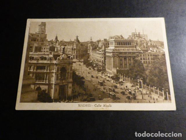 Postales: MADRID CALLE ALCALA - Foto 1
