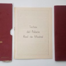 Postales: PALACIO REAL DE ORIENTE, PINTURAS DE LAS BOVEDAS, TECHOS DEL PALACIO REAL DE MADRID. Lote 367593809