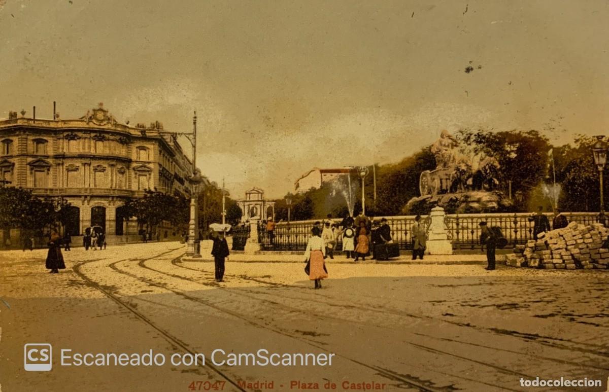 Postkarten: POSTAL ANTIGUA MADRID- PLAZA CASTELAR