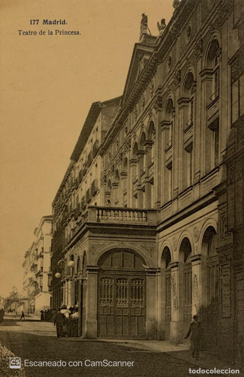 Postkarten: POSTAL ANTIGUA - MADRID- TEATRO DE LA PRINCESA