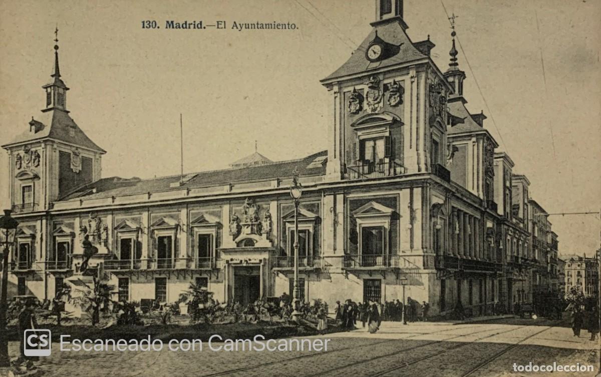 Postales: MADRID-EL AYUNTAMIENTO - POSTAL ANTIGUA DE PRINCIPIOS DEL SIGLO XX