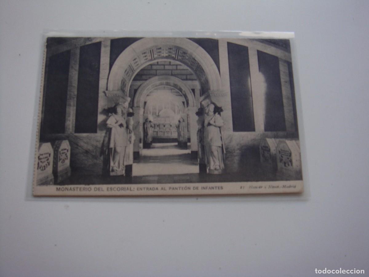 Postales: MONASTERIO DEL ESCORIAL ENTRADA AL PANTE&Oacute;N DE LOS INFANTES