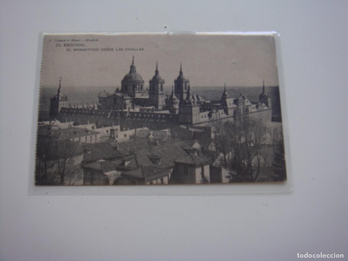 Postales: EL ESCORIAL MONASTERIO DESDE LAS CASILLAS