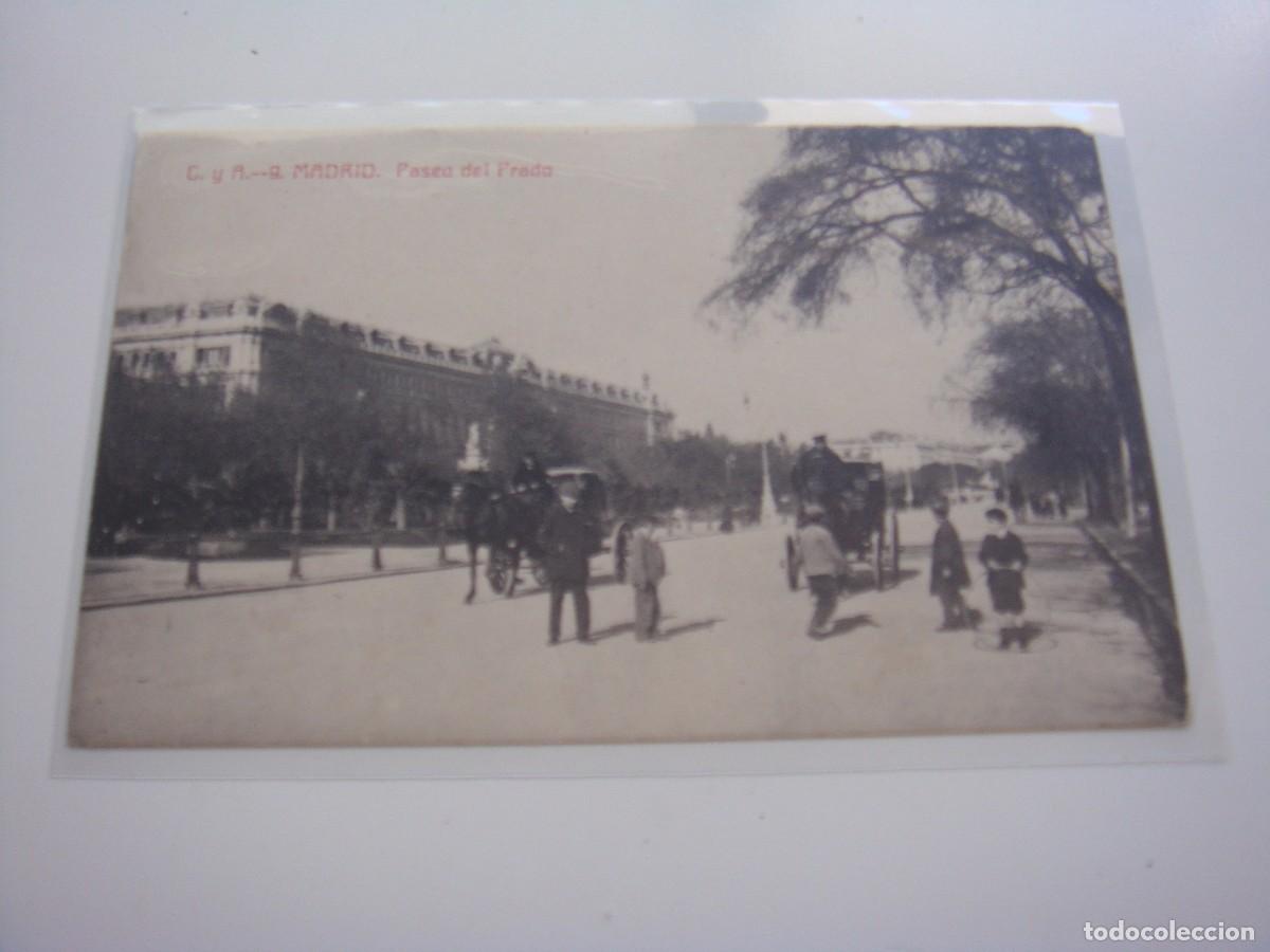 Postales: MADRID PASEO DEL PRADO - Foto 1