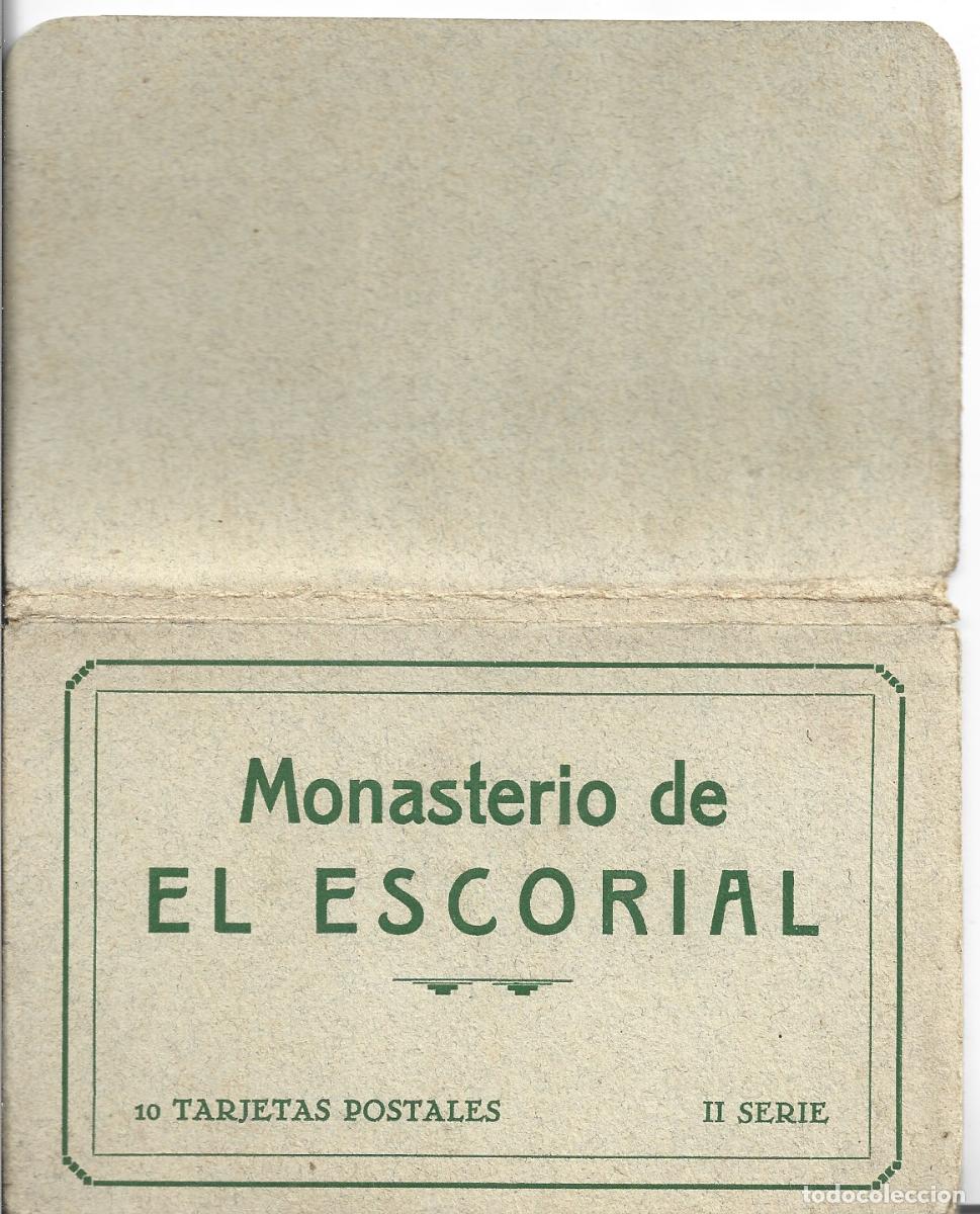 Postales: EL ESCORIAL conjunto de diez postales antiguas