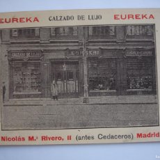 Postales: CALZADO DE LUJO EUREKA MADRID