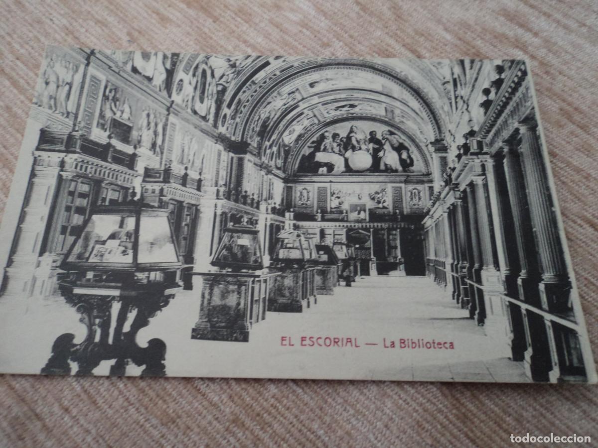 Postais: ESCORIAL - LA BIBLIOTECA - HIJO DE NICOLAS SERRANO