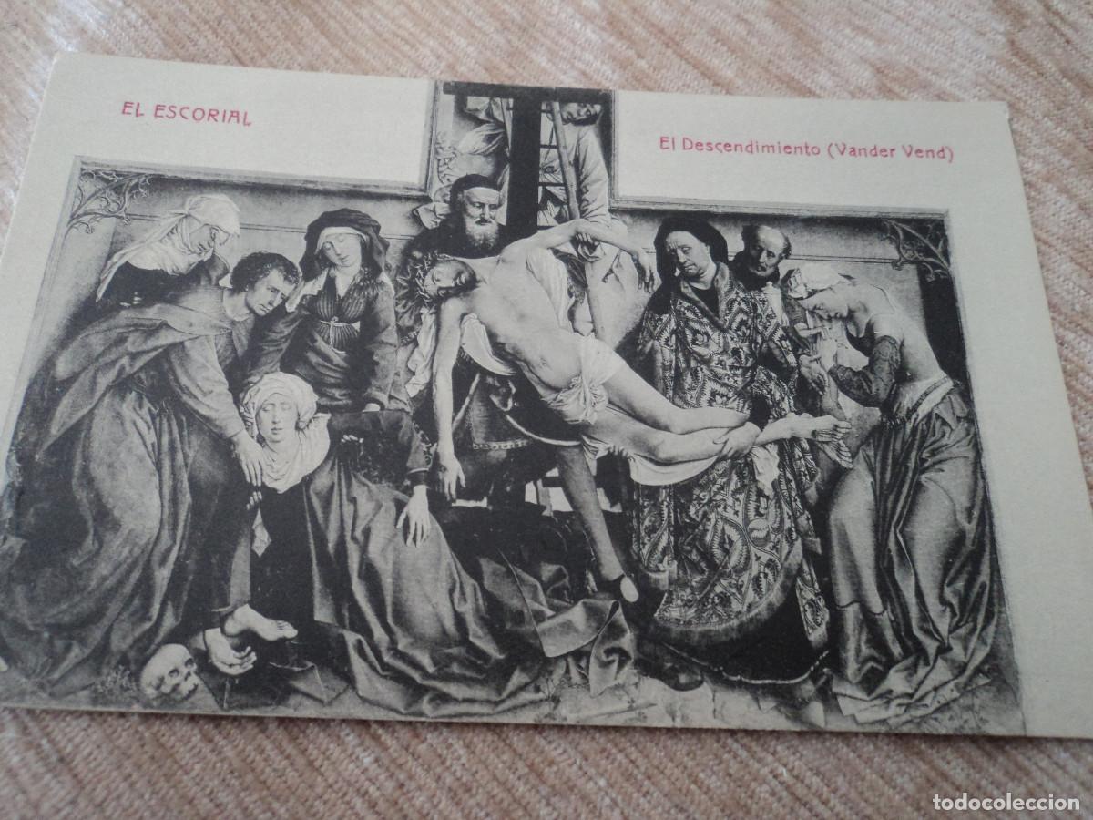 Postais: ESCORIAL - EL DESCENDIMIENTO, VANDER VEND - HIJO DE NICOLAS SERRANO
