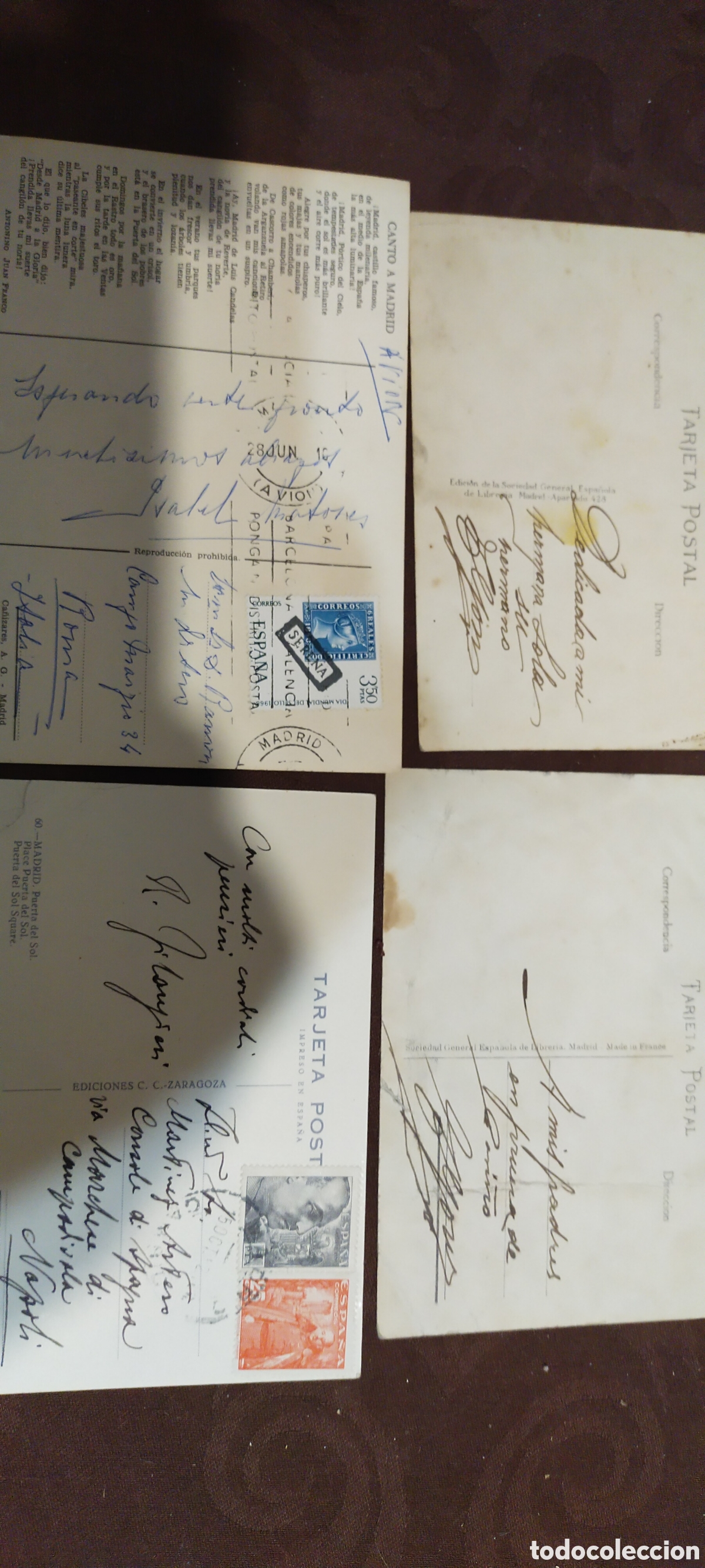 Postales: Lote postales Madrid - Foto 4