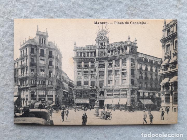 Postales: Madrid. Plaza de Canalejas - Foto 1