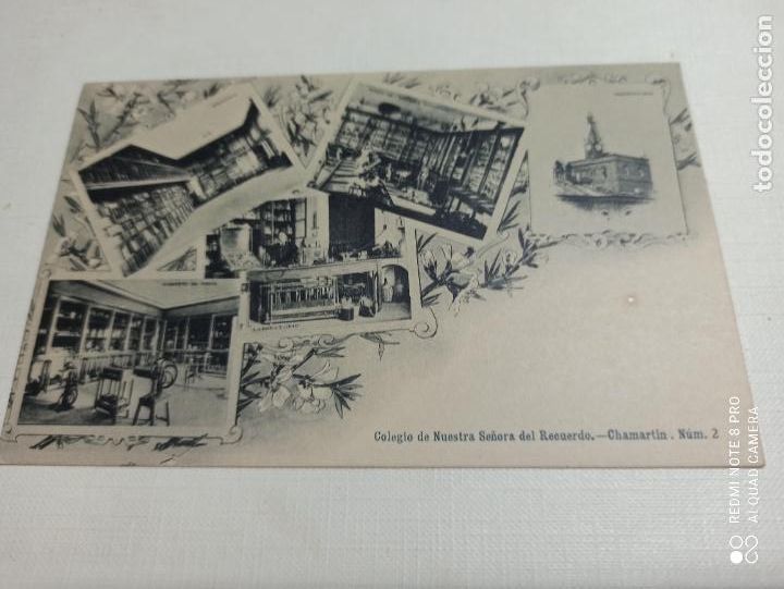 Postkarten: POSTAL COLEGIO DE NUESTRA SE&Ntilde;ORA DEL RECUERDO. CHAMARTIN. N&ordm; 2. HAUSER Y MENET. DORSO SIN DIVIDIR