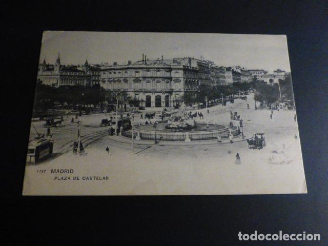 Postales: MADRID PLAZA DE CASTELAR - Foto 1