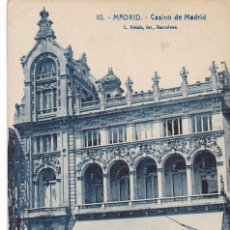 Cartes Postales: MADRID, CASINO DE MADRID. ED. FOTO ROISIN Nº 10. SIN CIRCULAR. Lote 374852909