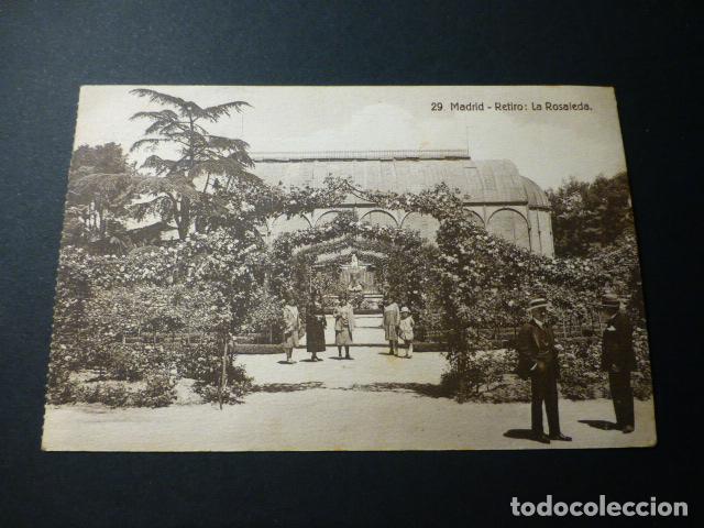 Postales: MADRID LA ROSALEDA DEL RETIRO - Foto 1