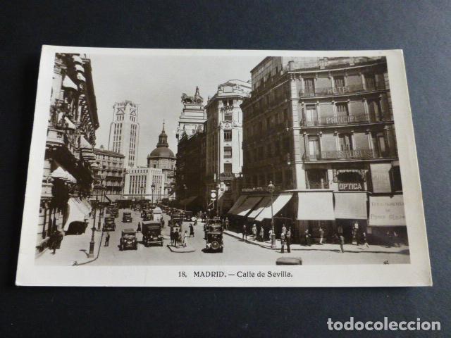 Postales: MADRID CALLE DE SEVILLA - Foto 1