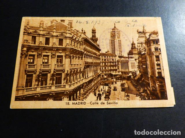 Postales: MADRID CALLE DE SEVILLA - Foto 1
