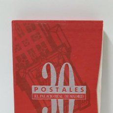 Postales: EL PALACIO REAL DE MADRID / REALES SITIOS DE ESPAÑA . COLECCCION DE 30 POSTALES CON ESTUCHE