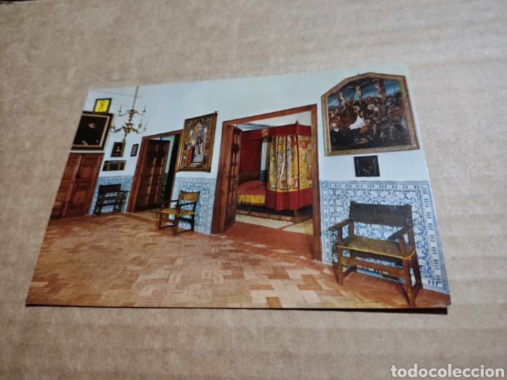 Postais: Postal El Escorial dormitorio de Felipe ll
