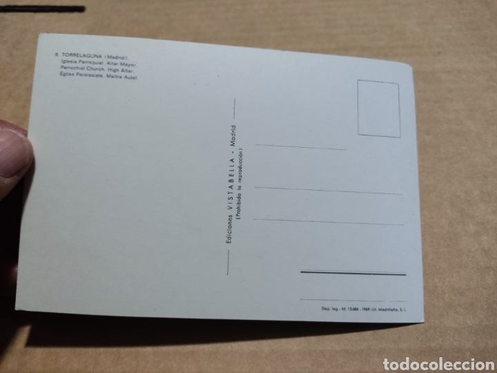 Postales: Postal Torrelaguna iglesia - Foto 2