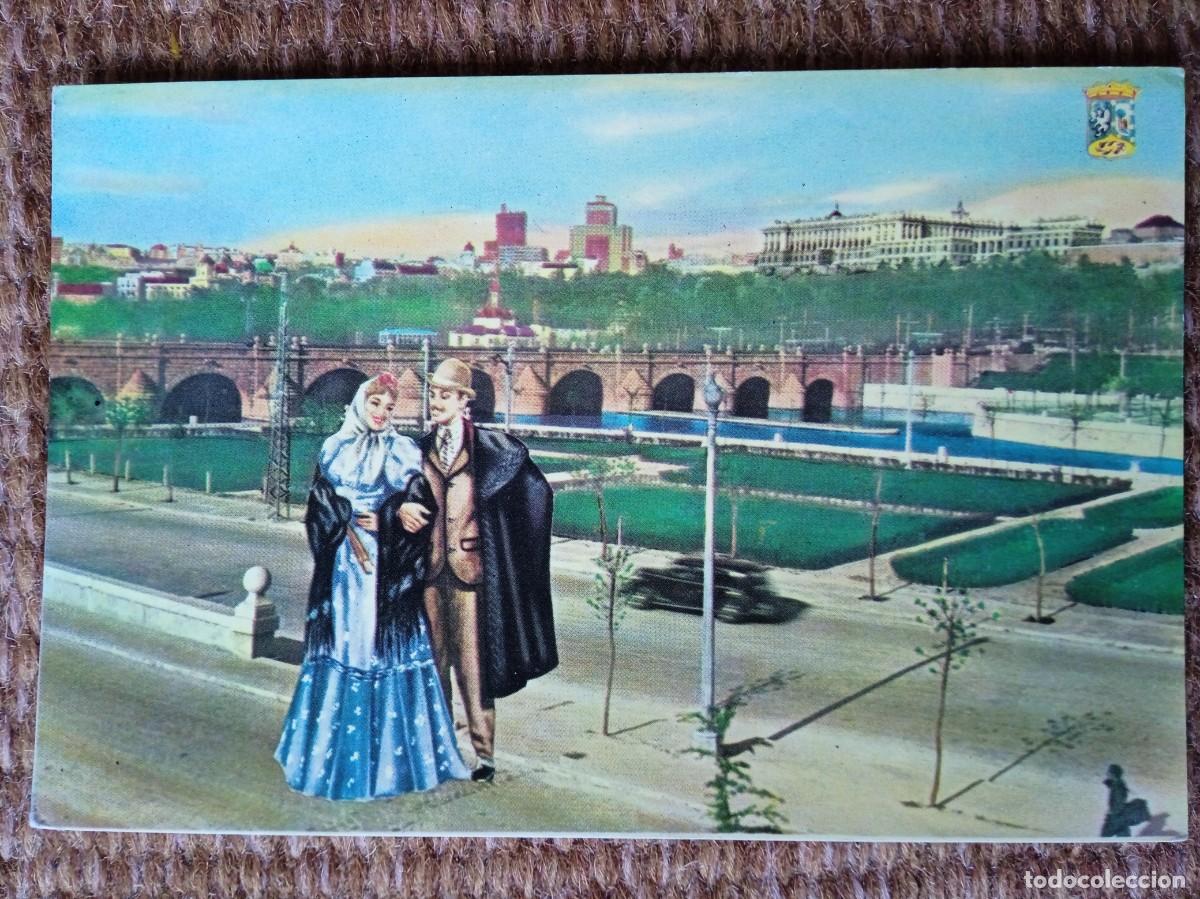 Postales: MADRID - PUENTE DE SEGOVIA - Foto 1