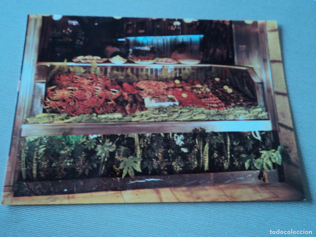 Postais: restaurante korynto, vitrina de exposicion, ED. HELOTIPIA ARTISTICA ESPA&Ntilde;OLA 1966