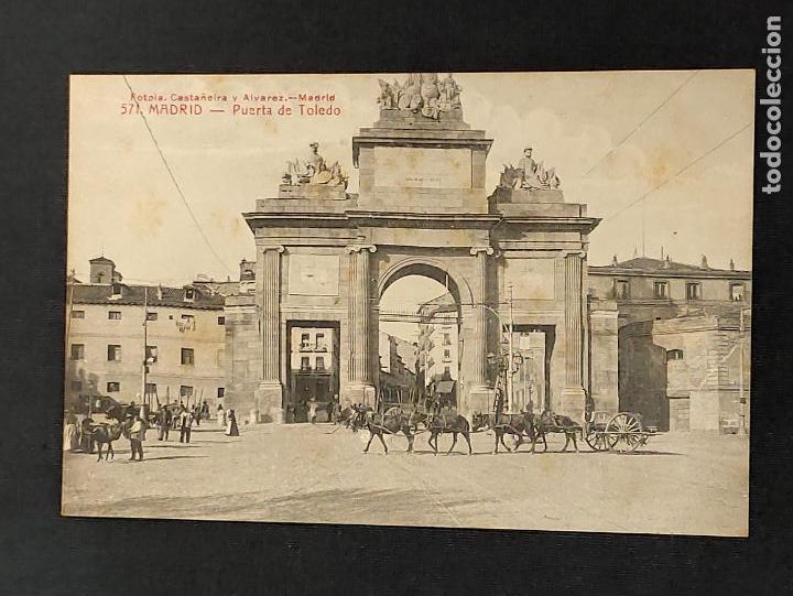 Postales: POSTAL - MADRID - PUERTA DE TOLEDO - - Foto 1