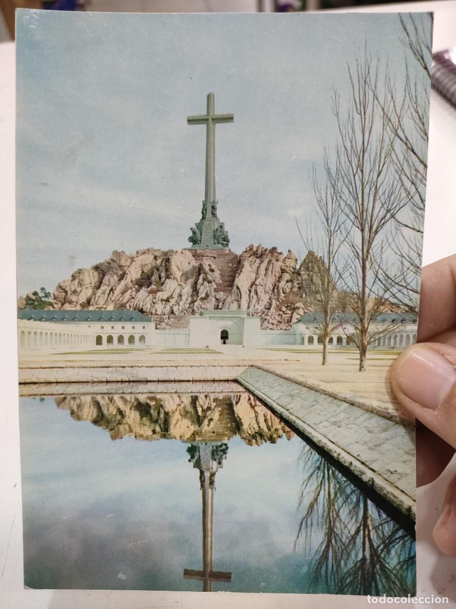 Cartes Postales: Postal SANTA CRUZ DEL VALLE DE LOS CAIDOS La Cruz altura 150 m. Parte Posterior N 5 FISA S/C