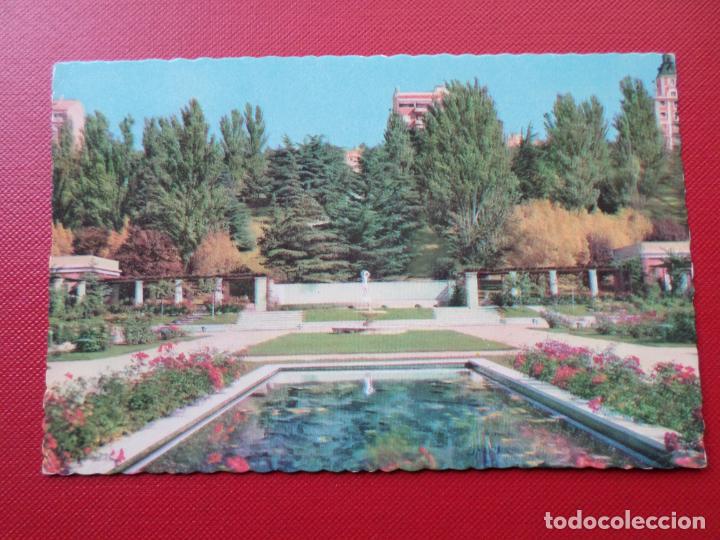 Postales: madrid, jardines de la rosaleda - Foto 1