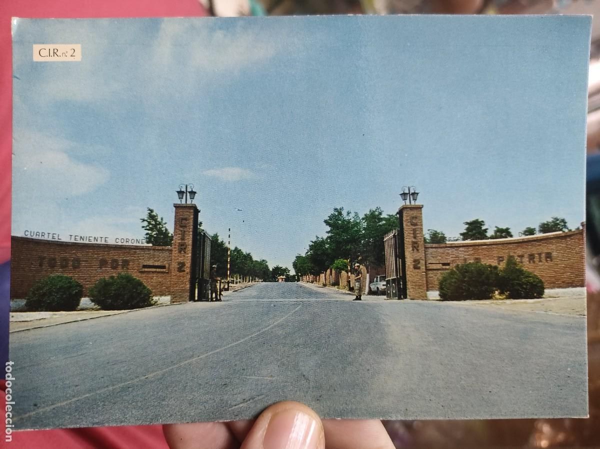 Postais: Postal ALCALA DE HENARES Acuartelamiento Fernando Primo de Rivera Puerta de Meca Escrita