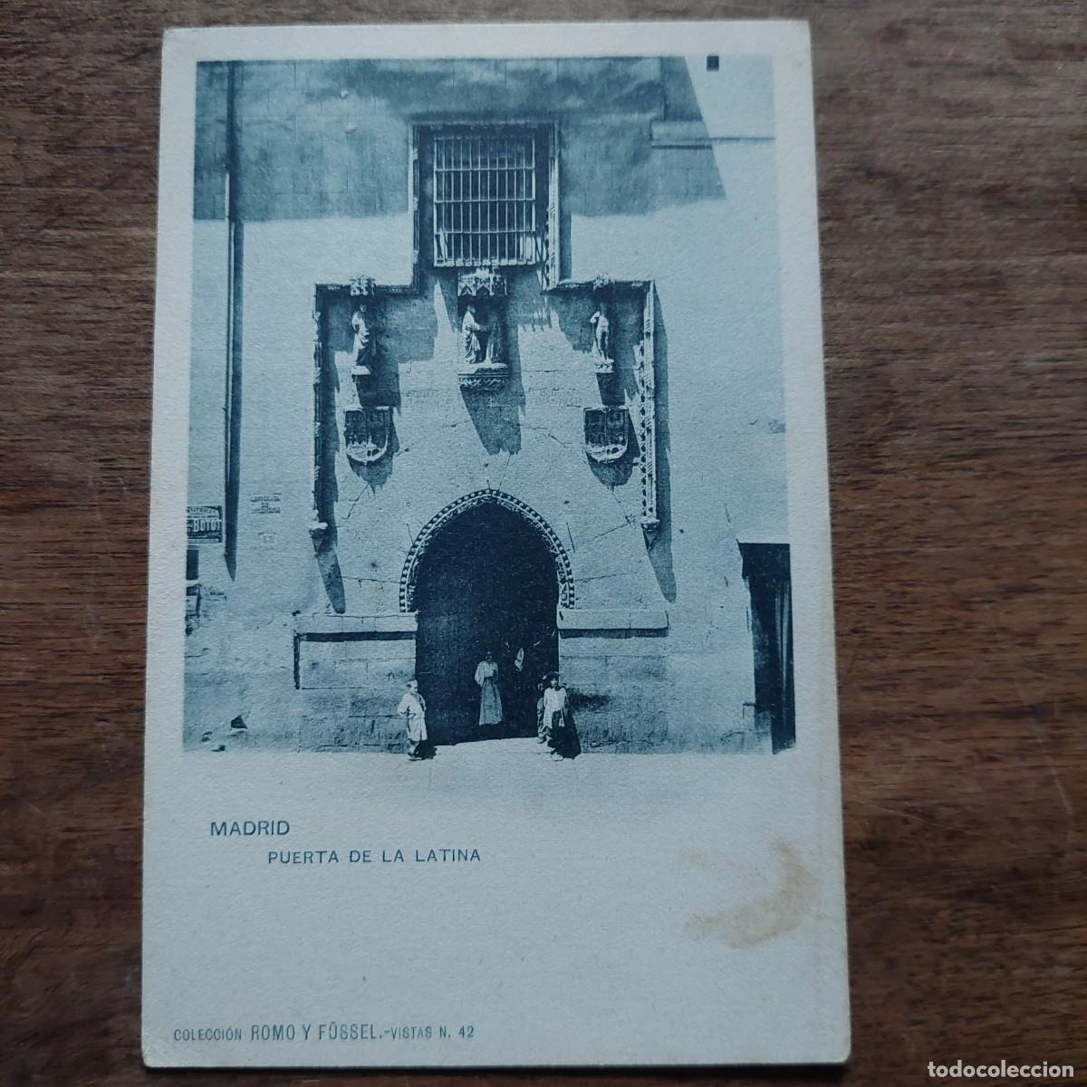 Postales: Antigua postal Madrid - Foto 1