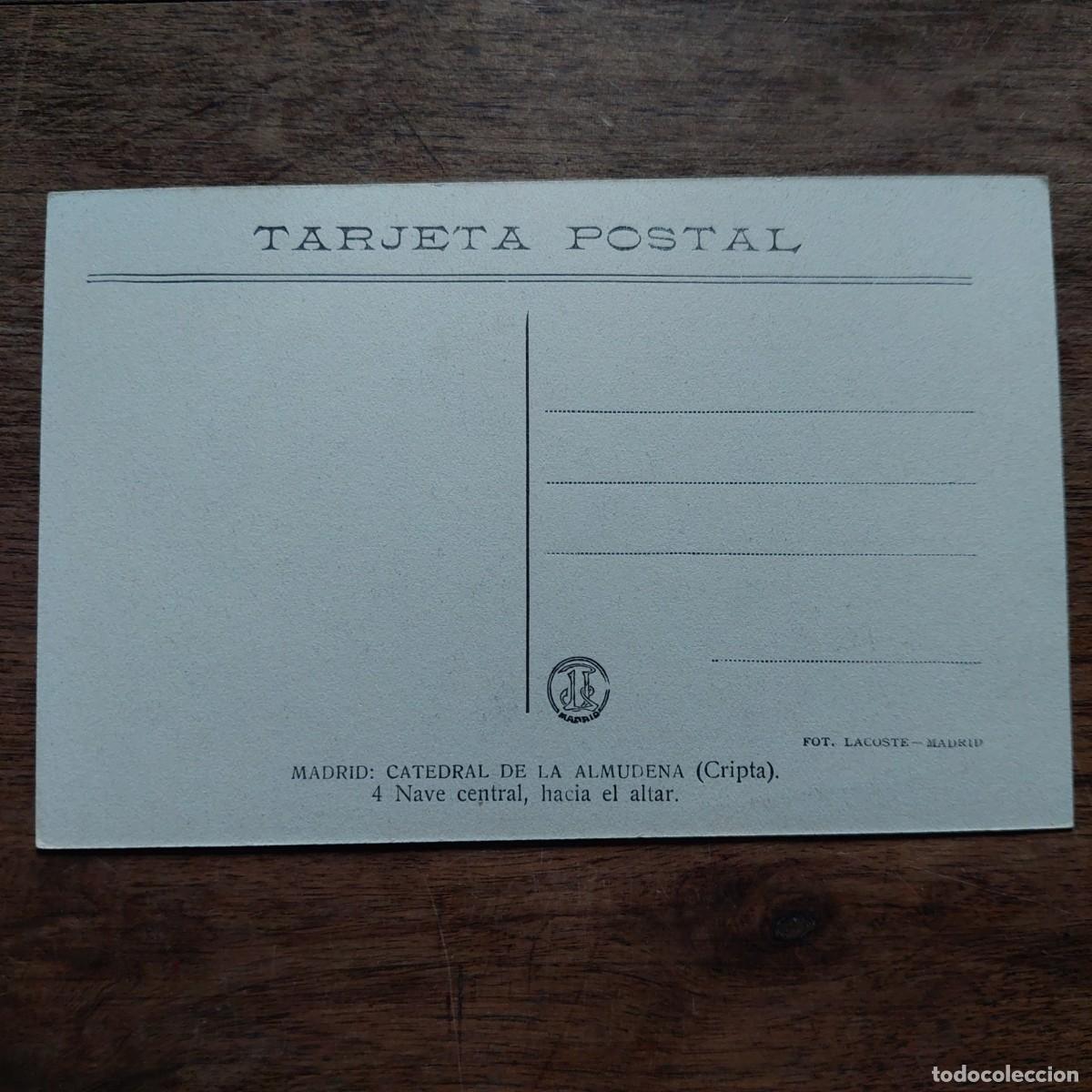 Postales: Antigua postal Madrid - Foto 2