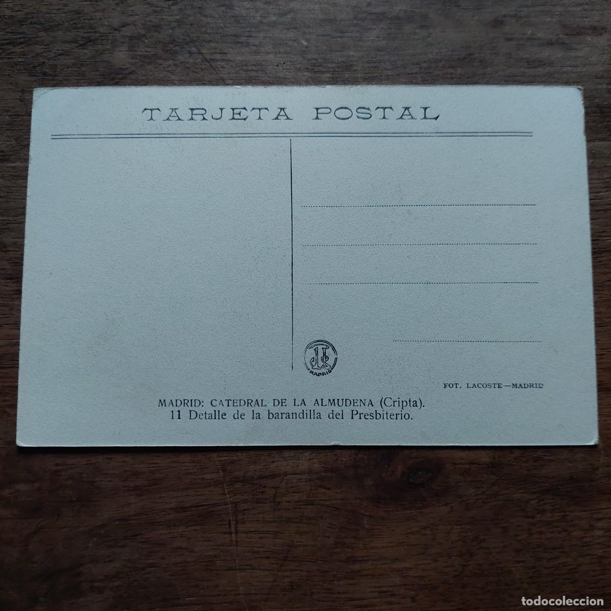 Postales: Antigua postal Madrid - Foto 2